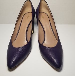 Chloe "Becky" Purple Pumps